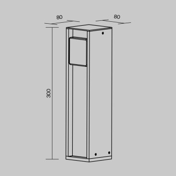 Maytoni Socket O459FL-GF01SC-5