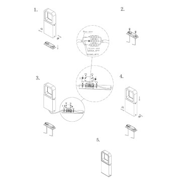 Уличный фонарь Maytoni Track O461FL-L7GF3K-8