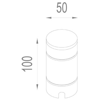 Уличный фонарь Maytoni Brill O474FL-L2GF3K-6