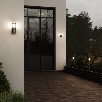 Уличный настенный светильник Maytoni Alura O492WL-01GF-1