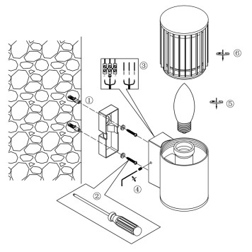 Уличный настенный светильник Maytoni Alura O492WL-01GF-8