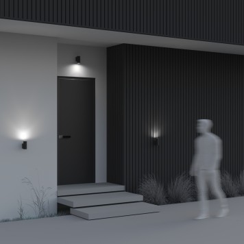 Уличный настенный светильник Maytoni Bowery O574WL-01GR-1