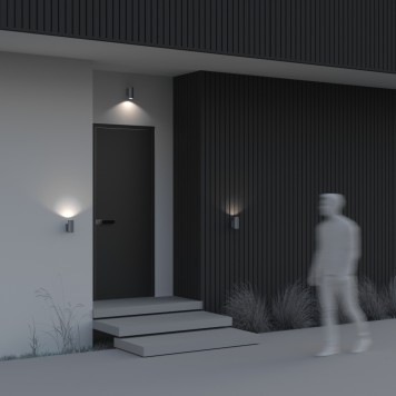 Уличный настенный светильник Maytoni Bowery O574WL-01GR-2