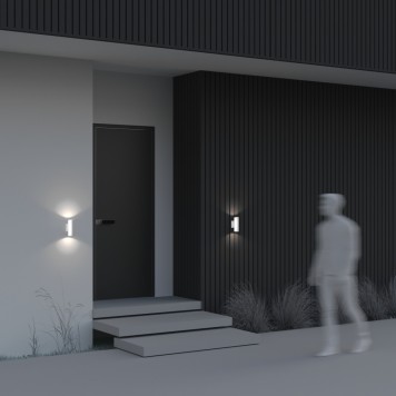 Уличный настенный светильник Maytoni Bowery O574WL-02W-1