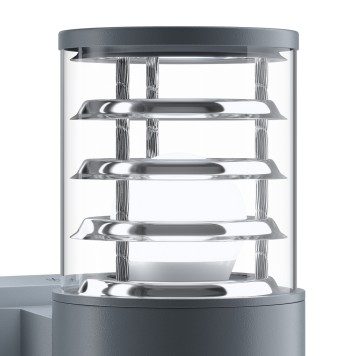 Уличный настенный светильник Maytoni Bronx O576WL-01GR-1