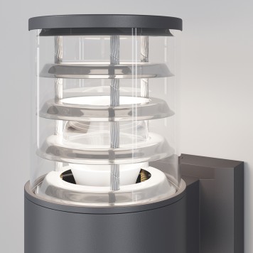 Уличный настенный светильник Maytoni Bronx O576WL-02GR-5