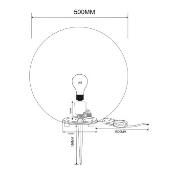 Уличный фонарь Maytoni Erda O594FL-01W1-3