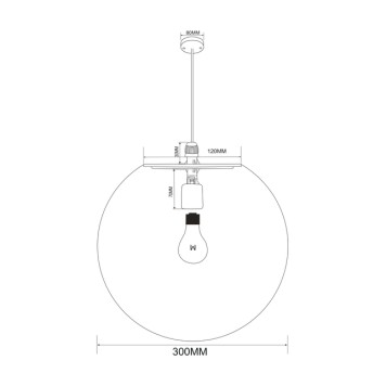 Уличный потолочный светильник Maytoni Erda O594PL-01W-4