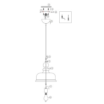 Люстра Maytoni Tone P001PL-01BZ-4
