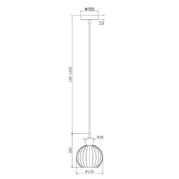 Люстра Maytoni Karla P006PL-01BS-2