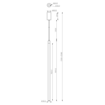 Люстра Maytoni Ray P022PL-L20B3K-6