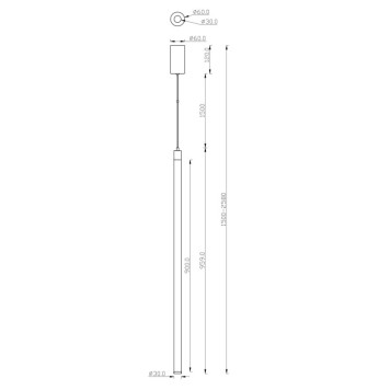 Люстра Maytoni Ray P022PL-L20G3K-5