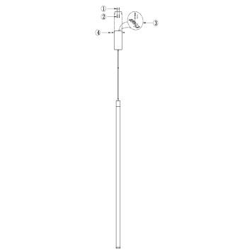 Люстра Maytoni Ray P022PL-L20G3K-6