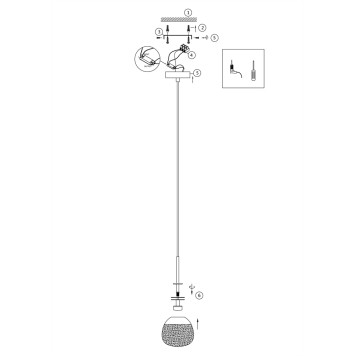 Люстра Maytoni Lune P072PL-L5W3K-1