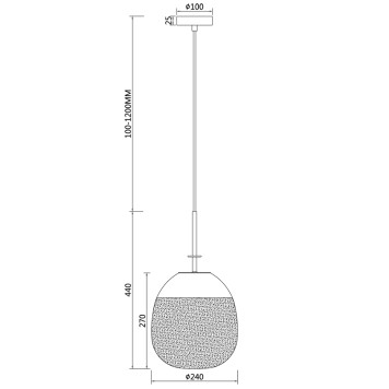 Люстра Maytoni Lune P072PL-L5W3K-2