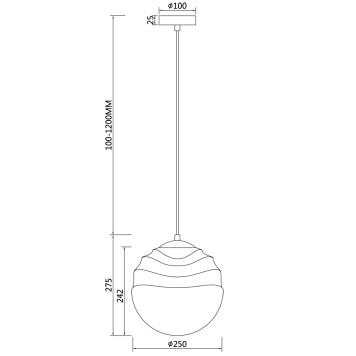 Люстра Maytoni Vinare P074PL-01BS-3