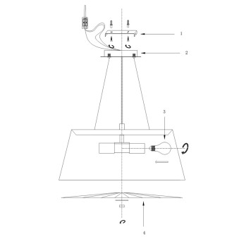 Люстра Maytoni Calvin Ceiling P179-PL-01-W-9