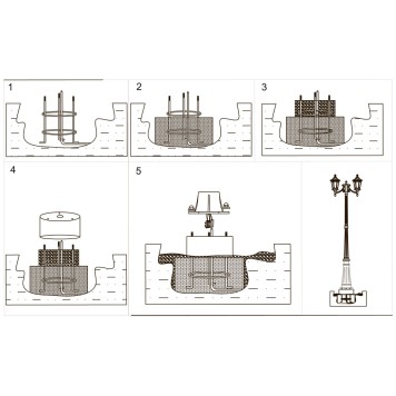 Универсальное крепление Maytoni Outdoor S-BASE-SMALL-3