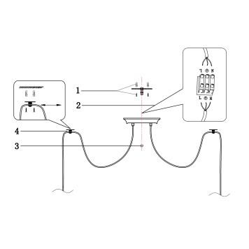 Универсальное крепление Maytoni Dakota T455-10-BASE-2