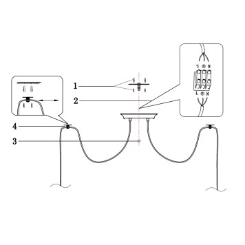 Универсальное крепление Maytoni Dakota T455-14-BASE-1