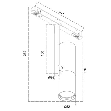 Трековый светильник Maytoni Exility Elti TR005-2-12W3K-B-7