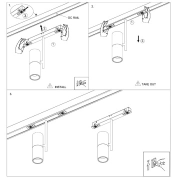 Трековый светильник Maytoni Exility Elti TR005-2-12W3K-B-8