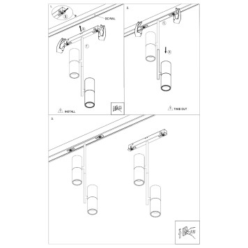 Трековый светильник Maytoni Exility Elti Duo TR005-2-2X12W3K-BW-8
