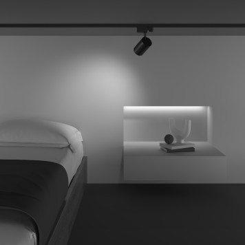 Трековый светильник Maytoni Trinity Vuoro TR029-3-10W3K-W-B-1