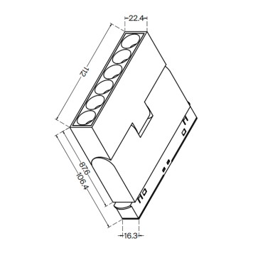 Трековый светильник Maytoni Exility Points rot TR033-2-6W3K-B-11