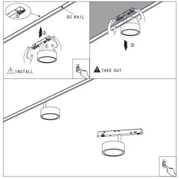Трековый светильник Maytoni Exility Rado TR040-2-18W3K-9