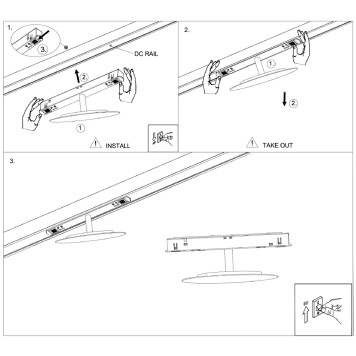 Трековый светильник Maytoni Exility Relax TR107-4-5W-DS-W-6