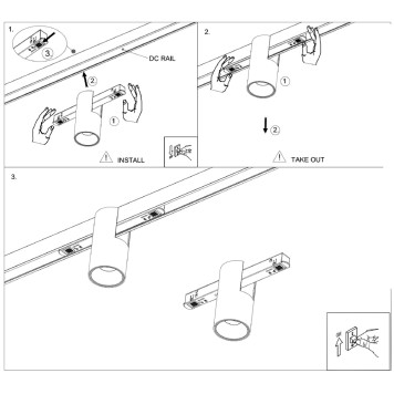 Трековый светильник Maytoni Exility Alfa TR122-2-7W4K-BS-7