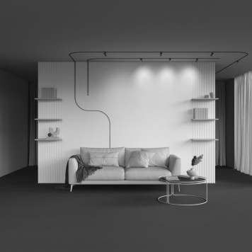 Трековый светильник Maytoni Levity Focus Led TR187-1-9W2.7K-M-BBS-1