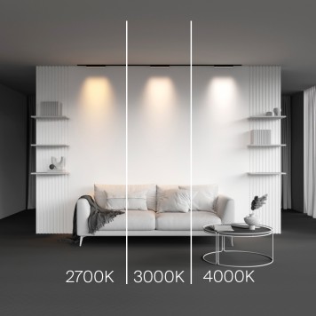 Трековый светильник Maytoni Levity Basis TR192-1-8W4K-B-2