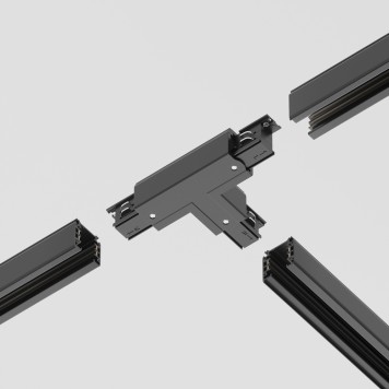 Соединитель T-образный Maytoni Trinity TRA005CT-31B-R-2