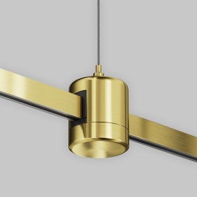 Подвесное крепление для шинопровода с прямым коннектором питания Maytoni Flarity TRA157SW-IPC1-BS