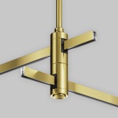 Потолочное крепление для шинопровода с двойным фиксатором Maytoni Flarity TRA159C-D1-BS