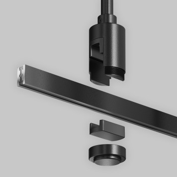 Потолочное крепление для шинопровода с одиночным фиксатором Maytoni Flarity TRA159C-S1-B-2