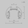 Шинопровод Maytoni Exility Busbur 2m TRXM034-R-412W