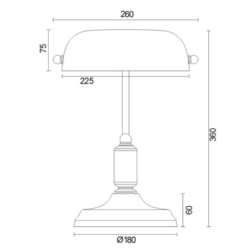 Лампа настольная Maytoni Kiwi Z153-TL-01-N-5