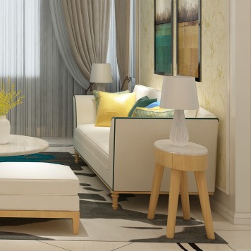 Лампа настольная Maytoni Calvin Table Z181-TL-01-W-11