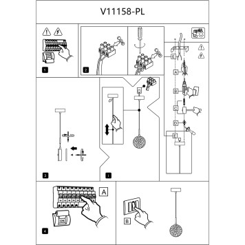 Люстра Moderli Marnia V11158-PL-6