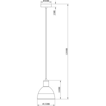 Люстра Moderli Irina V2710-1P-1