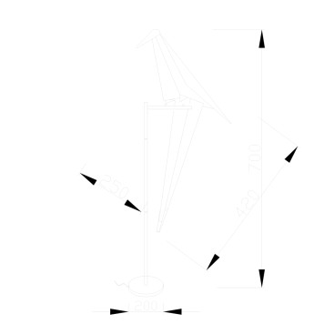 Лампа настольная Moderli Birds V3074-1TL-1