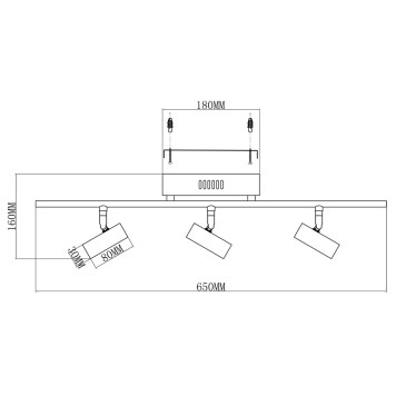 Спот Moderli Right V5043-3WL-1