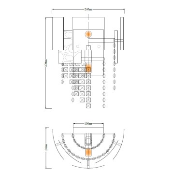 Бра Moderli Olly V8011-2W-1