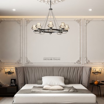 Люстра MW-Light Джестер 4 104012408-13