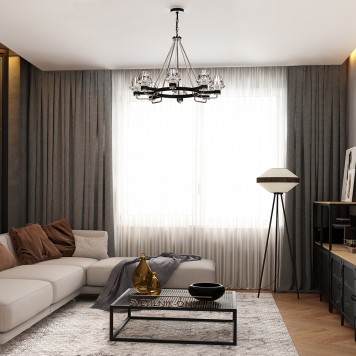 Люстра MW-Light Джестер 4 104012408-15