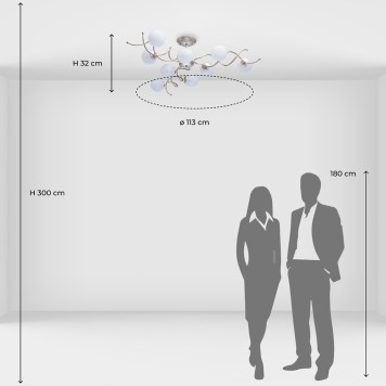 Светильник потолочный MW-Light Оливия 5 306012709-14