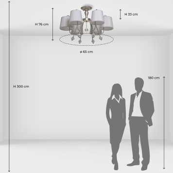 Люстра MW-Light Вега 7 329012406-12